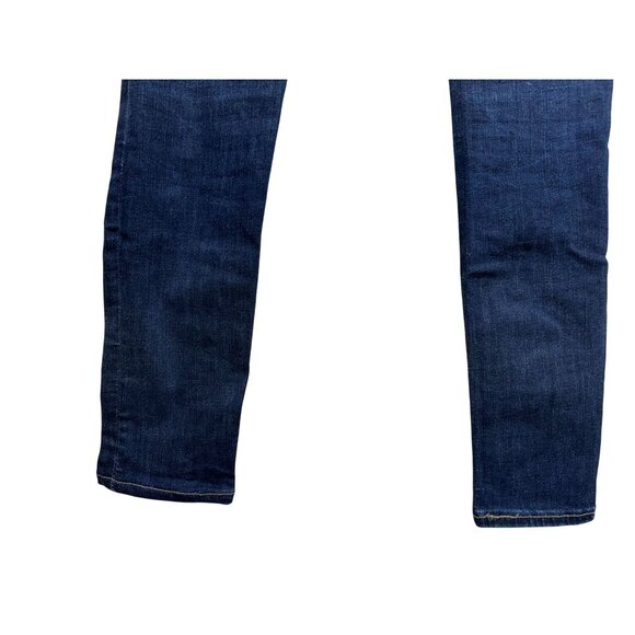 Express Denim Perfect Mid Rise Ankle Legging Stretch Jeans Size 0R Blue - Picture 13 of 13